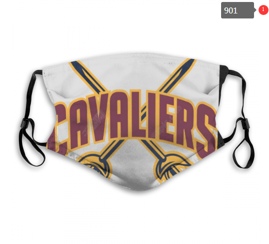 NBA Cleveland Cavaliers #17 Dust mask with filter->nba dust mask->Sports Accessory